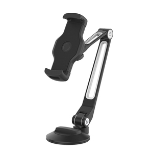 360 degrés rotation en aluminium bras ventouse <span class=keywords><strong>pare</strong></span>-<span class=keywords><strong>brise</strong></span> tableau de bord <span class=keywords><strong>gps</strong></span> smartphone <span class=keywords><strong>support</strong></span> de tablette pc moniteur de montage de voiture - Product Image 1