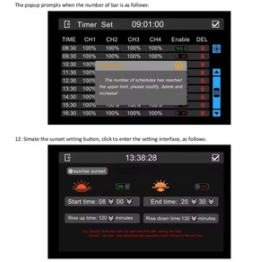 Контроллер для светодиодных фитоламп RJ14 с интеллектуальным сенсорным экраном и управлением через приложение, прямые поставки с завода - Product Image 5
