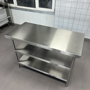 VICTORY KITCHEN Offre Spéciale de dosseret d'établi commercial en acier inoxydable à 3 couches pour équipement de boulangerie dans les restaurants et les hôtels - Product Image 4
