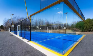 Pista de tenis de Padel panorámica, diseño novedoso y bonito, novedad - Product Image 3
