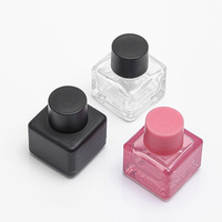 Flacon de parfum vide transparent format poche 15 ml, flacons de parfum en verre cylindriques ronds et rectangulaires, flacon de parfum vide