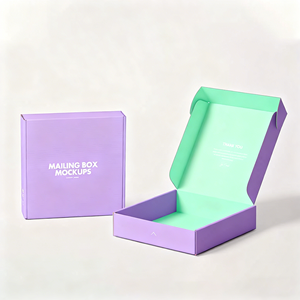 Caja de Envío Corrugada de Alta Calidad con Logotipo Personalizado, Material Premium para Empacar Ropa y Zapatos - Product Image 5