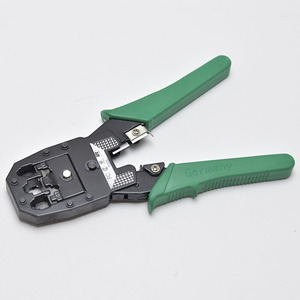 Outil de sertissage réseau professionnel 3 en 1 YTH, dénudeur de fils, coupe-fils, sertisseur pour câbles Cat5 Cat6, installation de fils téléphoniques - Product Image 2