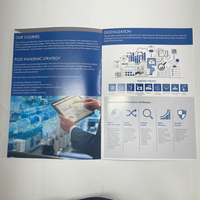 Livret d'impression de Magazine A4 personnalisé de haute qualité, reliure parfaite, bon marché