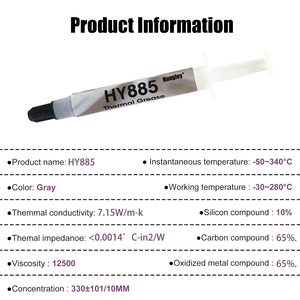 <strong>Thermal</strong> <strong>Paste</strong> High Performance Heatsink <strong>Paste</strong> <strong>Thermal</strong> Conductive Grease Compound for <strong>CPU</strong> GPU Cooler LED IC PS4 Xbox Chipset - Product Image 2