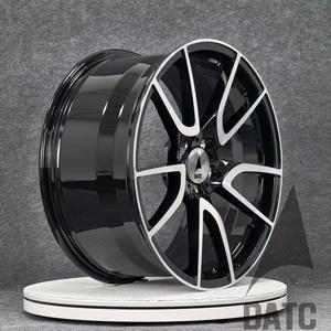 DATC Juego de 1 Llanta Forjada de 16-18 Pulgadas, 6 Radios, Cóncava Profunda, 5x100 5x108 5x112, Ligeras, para Volvo S60, Jaguar XE, <span class=keywords><strong>Alfa</strong></span> <span class=keywords><strong>Romeo</strong></span> Giulia - Product Image 4