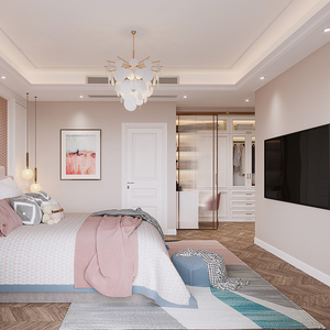 Armoire personnalisée de style <span class=keywords><strong>scandinave</strong></span> moderne avec porte intégrée Armoire pour toute la maison Armoire de rangement pour chambre à coucher et hôtel <span class=keywords><strong>Dressing</strong></span> - Product Image 6