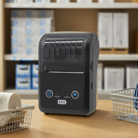 Kashino KMP-58A Printer seluler termal 58mm Mini Bluetooth Printer portabel untuk undian