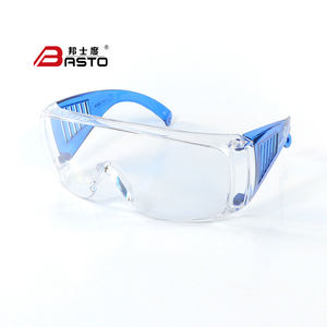 משקפי בטיחות NASTO 2023 בהתאמה אישית לפי מרשם רופא, מסגרת ומשקפיים מפוליקרבונט, נגד שריטות/נגד אדים/הגנה מפני קרינת UV400, בעלי תו תקן CE - Product Image 1