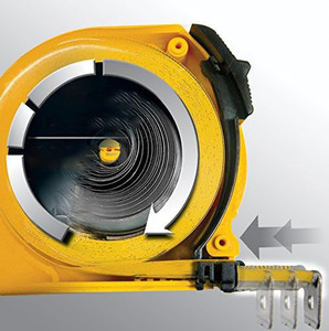 Cinta métrica de 3M/10FT, 5M/16FT, 7.5M/25FT, 10M/33FT con logotipo personalizado y hoja de acero al carbono - Product Image 2