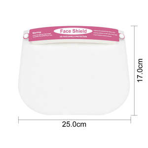 Transparente niños Anti polvo visera de plástico claro escudo las películas de Pet para la escuela - Product Image 3