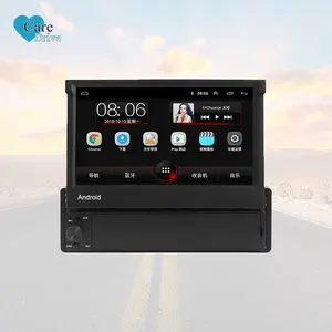 CareDrive en çok satan 7 inç Dashboard Lcd Bt özellikli radyo Tuner Toyota radyo araba Android için otomatik çift Din Stereo