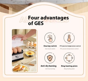 Nutricook Smart Penguin Holder Cocina rápida automática para huevos para el hogar Cocina Huevo hervir carcasa de plástico - Product Image 4