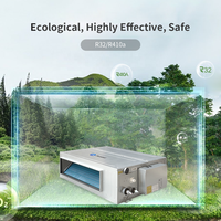 Climatiseur intelligent Gree à conduit, système de climatisation central dissimulé, unités intérieures de climatisation 18000 BTU, 24000 BTU, 36000 BTU pour hôpital