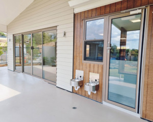 As2047 Australia Estándar Acordeón <span class=keywords><strong>de</strong></span> aluminio Puertas corredizas apilables <span class=keywords><strong>Puerta</strong></span> corredera <span class=keywords><strong>de</strong></span> vidrio doble para casas - Product Image 5