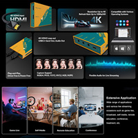 Tarjeta de Captura de Cámara Multiformato AVMATRIX UC1218-4KS/UC1218-4K PRO, Video y Audio Sin Comprimir para Transmisión en Vivo 4K60 por USB 3.0 2.0