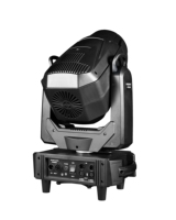 Faro LED Mega Pointe 3 en 1 de 470W, RGBWA, DMX512, Funciones CMY, Adecuado para Conciertos, Bares, DJs, Luces de Escenario para Discotecas