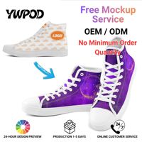 Chaussures en toile à lacets personnalisées avec logo d'équipe imprimé sur demande, fabrication directe d'usine, OEM ODM, chaussures personnalisées avec nom, FN024-26027055-3