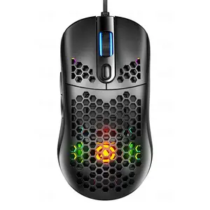 Amazons hot G7 74g light weight RGB gaming mouse 7D buttons touch wired Esports mouse mini mouse