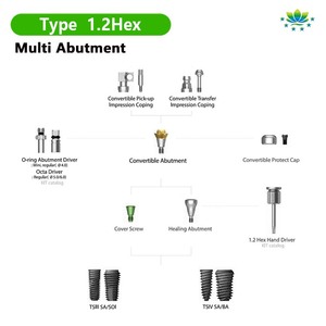 Osstem <span class=keywords><strong>1</strong></span>.2 tay Hex điều khiển cấy ghép Screwdriver cho cài đặt loại bỏ Tương thích với DIO 3i Neo megagen Trung Quốc nhà máy trực tiếp - Product Image 3