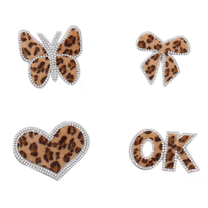 Motivo de diamantes de imitación patrón de leopardo decoración pasta de fusión en caliente tela de malla adhesiva <span class=keywords><strong>pegamento</strong></span> trasero <span class=keywords><strong>para</strong></span> bolsos Zapatos <span class=keywords><strong>Ropa</strong></span> sombrero DIY - Product Image 2