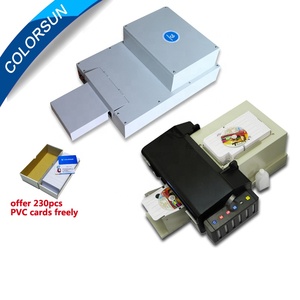 Cheap Digital PVC ID Card Printing Machine with 51pcs PVC Tray and 20pcs Printable Inkjet Card - Product Image 4