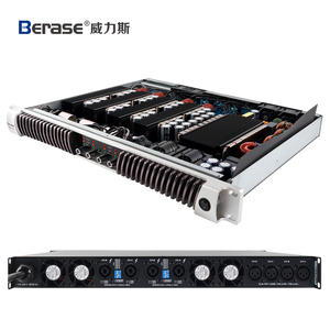 Haute qualité 1U haute puissance 4 canaux 1300Watts amplificateur professionnel numérique de classe D pour la performance de scène de <span class=keywords><strong>Concert</strong></span> d'église - Product Image 1