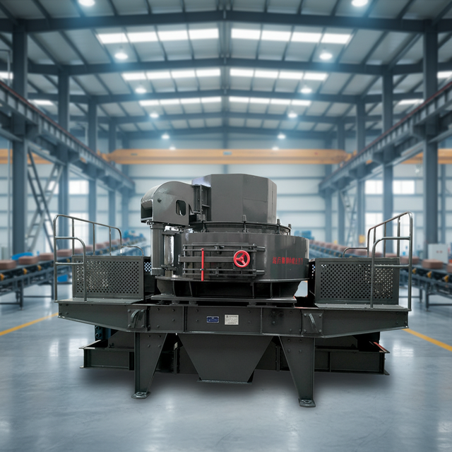 Vertical VSI Impact Crusher PLC Controlled Ore & Silica Sand Making Machine High Capacity Crushing Line