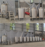 Équipement de brassage de kombucha 800 kg, cuve de fermentation de thé en acier inoxydable 500L 1000L 50000L, garantie 5 ans, faible bruit