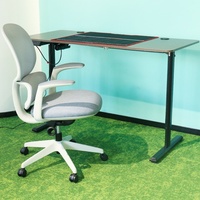 Bureau debout convertible intelligent à double moteur électrique, réglable en hauteur, en bois, moderne