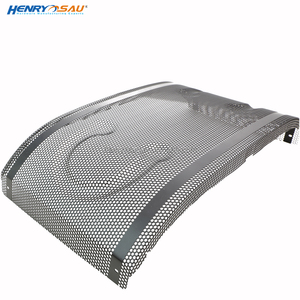 Lưới Tạo Hình Uốn Cong Lưới Tản Nhiệt Loa Kim Loại Đục Lỗ Tấm Đục Lỗ Lưới Thép Mở Rộng Cho Bộ Lọc - Product Image 4