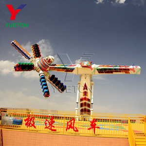 Funfair Lunapark Thrill Trsnami Swing Parque de Atracciones feria Speedy Windmill Top Scan Extreme Rides Alemania Walking In para la venta - Product Image 4