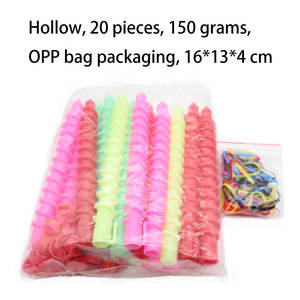 แท่งดัดผมแบบเกลียว20ชิ้นที่ม้วนผมลอนแบบไม่ร้อนข้ามคืนสำหรับที่ม้วนผมแท่งดัดผมลอนเกลียวพลาสติกชุดดัดผม - Product Image 3