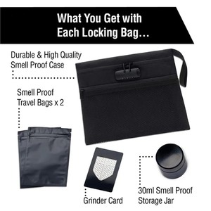 New odor-resistant bag odor-eliminating storage bag Oxford cloth odor-resistant bag handheld odor resistant bag - Product Image 2