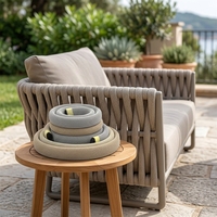 Corde tressée taupe pour meubles |   Cordon en corde tressée épaisse et robuste pour canapé et chaise |   Vente en gros de cordes pour meubles