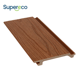 Panel de pared de revestimiento de WPC acanalado de coextrusión a prueba de humedad y fácil limpieza para exteriores - Product Image 4