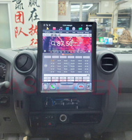 Nouvel autoradio avec écran de 13 pouces, lecteur vidéo de voiture, tableau de bord, navigation GPS pour Toyota Land Cruiser LC70 LC75 LC76