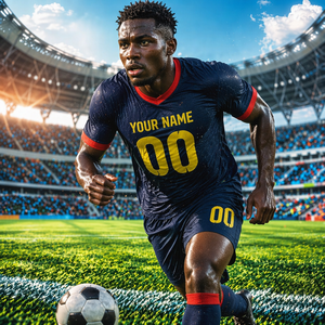 <span class=keywords><strong>Divisa</strong></span> da Calcio per Uomo Adulto, Traspirante, Estiva, 100% Poliestere, Personalizzabile con Nome e Numero, Set per Squadra, Servizio OEM - Product Image 6