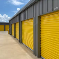 Panneau manuel en acier YK portes à volets roulants entrepôts de stockage en libre-service panneau sandwich étanche maison applications de construction de bureaux