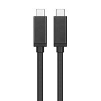 USB4 cable Thunderbolt 3 Cable 40Gbps USB 4 100W de carga de 5K UHD pantalla externa SSD/eGpu/ Docking/MacBook
