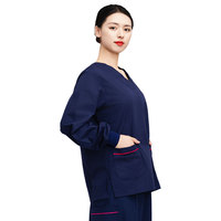 Ensembles de Blouses Médicales Unisexe Personnalisées en Tissu de Haute Qualité à Manches Longues pour Hôpitaux – Tenues Professionnelles pour Médecins et Infirmières – Vente en Gros