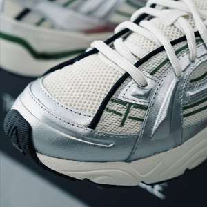 <span class=keywords><strong>Scarpe</strong></span> da Passeggio Sportive da <span class=keywords><strong>Uomo</strong></span> in Vera Pelle Argento con Suola in Pelle, Traspiranti, con Lacci e Punta Rotonda - Product Image 4