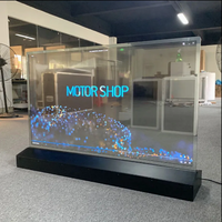 30 ''55'' 70 ''Machine d'affichage publicitaire Oled transparente double face ultra mince à écran Oled 4K