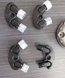 TM21 TM16 raccord de collecteur pour <span class=keywords><strong>compresseur</strong></span> d'air assy pièces de bus <span class=keywords><strong>compresseur</strong></span> de climatisation 3/4-16UNF 7/8-14UNF - Product Image 1