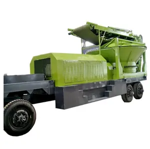 Mobile Combined Pulverizer Wood Crusher Tree Root Grinder Wood Crusher Machine for Making Sawdust