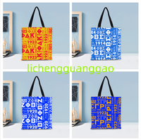 Sac en toile pour femmes, vente en gros d'usine, sac de rangement réutilisable, sac à main de shopping, sac à bandoulière pour voyage et usage quotidien