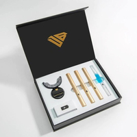 Nouveauté CMJN impression conception spéciale cadeau dentaire blanchiment des dents emballage carton rigide boîte d'aligneur dentaire boîte d'emballage