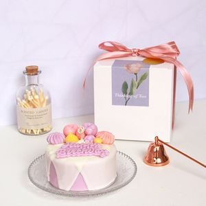 Molde de Silicona para Pastel de 4 Pulgadas para Repostería Casera, Pequeño, Transparente, Imitación de Postre Fresco, Fabricación de Velas, Estilo Ángel, Material de Resina - Product Image 3