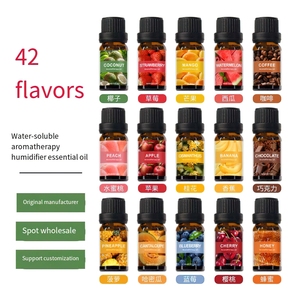 Huile essentielle naturelle à base d'extraits de plantes, camomille, menthe poivrée, jasmin, citronnelle, lavande, soluble dans l'eau, pour diffuseur <span class=keywords><strong>et</strong></span> humidificateur - Product Image 2