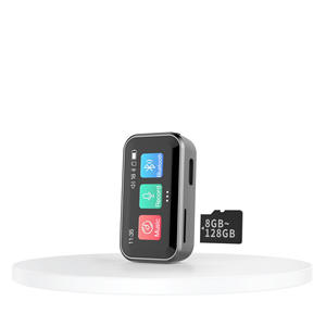 เครื่องเล่น MP3 ขนาดเล็กแบบหนีบหลัง 1.47 นิ้ว, ความจุ 128GB เสียงคุณภาพสูงแบบไม่สูญเสียข้อมูล พกพาสะดวก พร้อมลำโพง 3 มิติ และแบตเตอรี่ใช้งานได้นาน 20 ชั่วโมง - Product Image 2